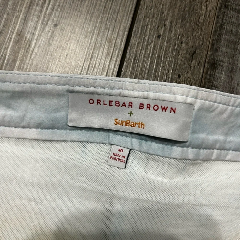 Orlebar Brown x Sunbath Saint Barthélemy Edition Classic Bulldog style